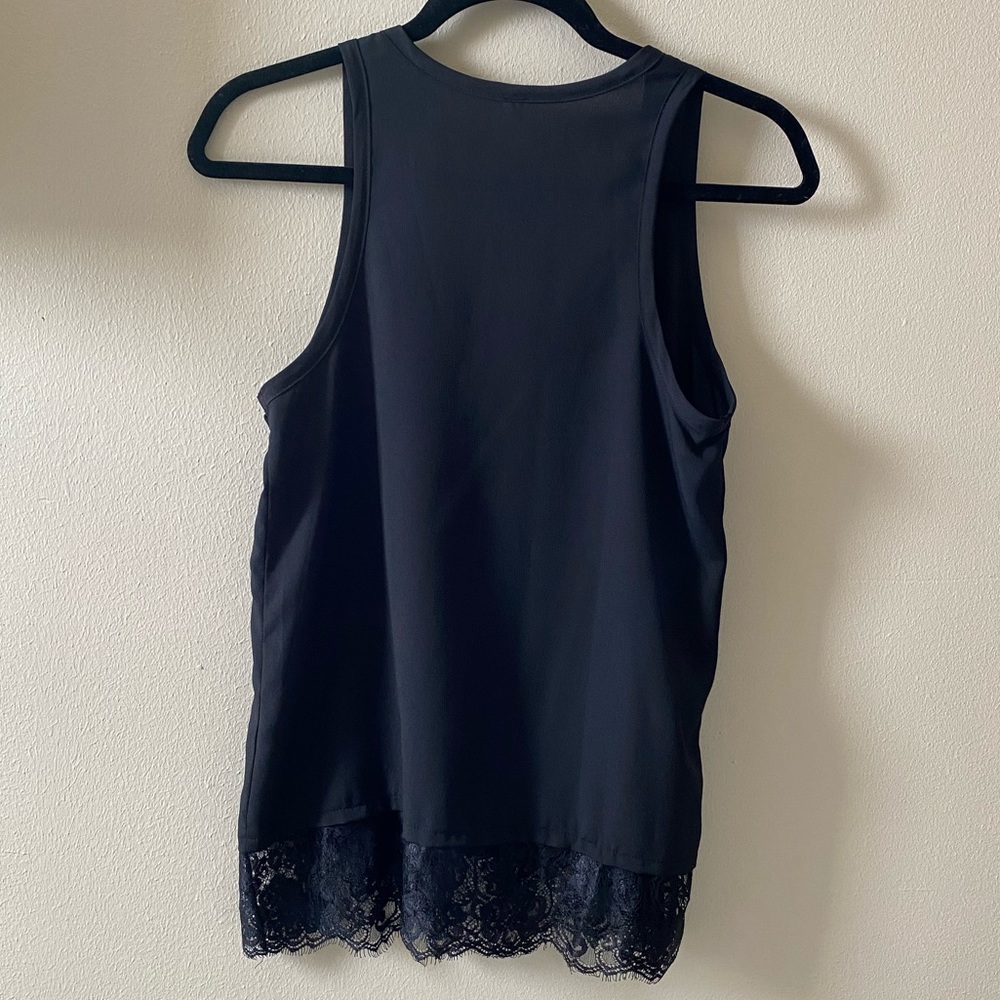 Lace Trim Tank Top - Picture 5 of 5